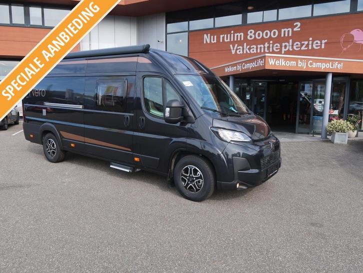 Hobby Vantana 65 NeroEdition € 7.040 voordeel, Caravans en Kamperen, Campers, tot en met 2, Buscamper of Camperbus, Hobby, Diesel
