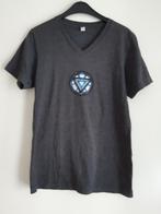 T-shirt Ironman Arc Reactor Marvel, Ophalen of Verzenden, Canvas, Grijs, Gedragen
