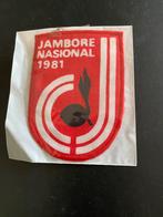 Oude Scouting Patch. Jambore Nasional Jakarta 1981, Ophalen of Verzenden, Nieuw, Embleem, Speld of Insigne