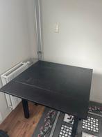 Zwarte Bureau, Ophalen, Gebruikt, Vierkant, Tot twee personen