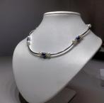 Exclusieve ketting/collier kleur van parel, cubes naar keuze, Sieraden, Tassen en Uiterlijk, Verzenden, Nieuw, Steen of Mineraal