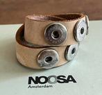 Noosa , dubbele armband , maat XS, Sieraden, Tassen en Uiterlijk, Armbanden, Ophalen of Verzenden, Gebruikt, Beige, Leer