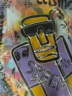 Schilderij Henk Veen - Casino, Antiek en Kunst, Ophalen of Verzenden