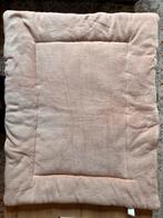 Jollein Boxkleed Zalmroze - Z.G.A.N., Kinderen en Baby's, Boxen, Ophalen of Verzenden, Zo goed als nieuw, Rechthoekig, Boxkleed