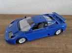 Bugatti 11 EB 1991, Ophalen of Verzenden, Bburago, Zo goed als nieuw, Auto
