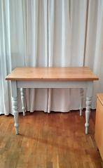 Orginele Engelse keukentafel, landelijk, vintage eettafel, Huis en Inrichting, Tafels | Eettafels, Ophalen, Gebruikt, 100 tot 150 cm