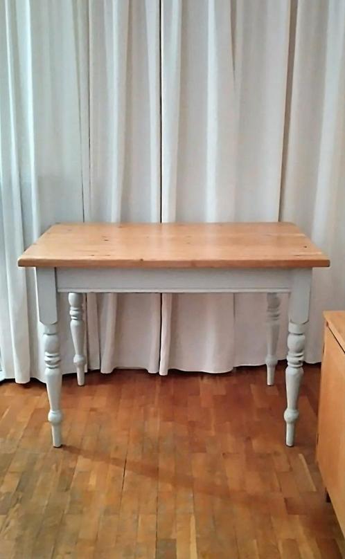 Orginele Engelse keukentafel, landelijk, vintage eettafel, Huis en Inrichting, Tafels | Eettafels, Gebruikt, 50 tot 100 cm, 100 tot 150 cm