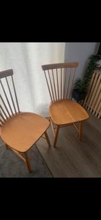 Pastoe spijlen stoelen 4 stuks., Ophalen, Bruin, Vintage, Zo goed als nieuw