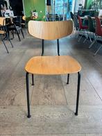 Originele vitra houten woonkamer stoelen, Huis en Inrichting, Ophalen of Verzenden, Zo goed als nieuw, Bruin