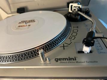 DJ draaitafel Gemini 500 XL Serie 2 in technisch goede staat beschikbaar voor biedingen