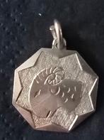 Zilveren Sterrenbeeld Ram voor aan een ketting/925 gekeurd, Ophalen of Verzenden, Zo goed als nieuw, Kruis of Symbool, Zilver