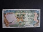 20 Kwacha Zambia unc 1989, Ophalen of Verzenden, Zambia, Los biljet