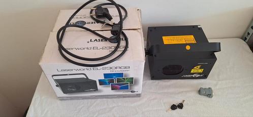 Laserworld EL-230RGB Showlaser, Muziek en Instrumenten, Licht en Laser, Gebruikt, Laser, Geluidgestuurd, Kleur, Ophalen of Verzenden