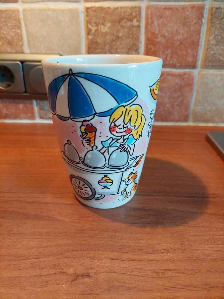 XXL Blond Amsterdam Beker, Huis en Inrichting, Keuken | Servies, Zo goed als nieuw, Kop(pen) en/of Schotel(s), Blond Amsterdam