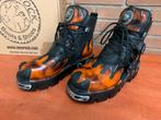 New rock flame boots nieuw in doos maat 39, Kleding | Dames, Schoenen, Verzenden, Zwart, Lage of Enkellaarzen, Nieuw