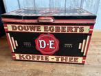 Groot Douwe Egberts winkelblik, Ophalen of Verzenden, Gebruikt, Koffie, Douwe Egberts