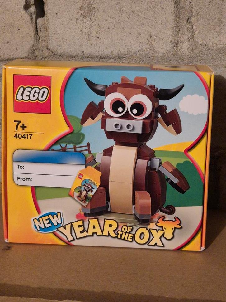 LEGO 40417 Jaar van de Os - Nieuw!, Kinderen en Baby's, Speelgoed | Duplo en Lego, Nieuw, Lego, Complete set, Ophalen of Verzenden