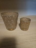 Riviera maison Gouden Windlichten, Ophalen of Verzenden, Zo goed als nieuw, Overige materialen, Minder dan 25 cm