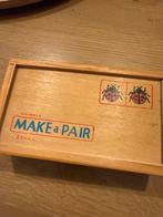 Houten Memory / Matching Spel - Make a Pair, Hobby en Vrije tijd, Gezelschapsspellen | Overige, Een of twee spelers, Ophalen of Verzenden