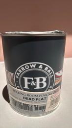 Farrow&Ball | Sulking Room Pink no 295 | Dead Flat, Ophalen, Zo goed als nieuw, Roze, Verf