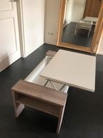 Geen mooie salontafel maar ozo functioneel, Ophalen, 100 tot 150 cm, 50 tot 100 cm, Zo goed als nieuw