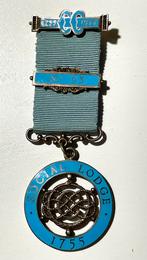 Zilveren medaille vrijmetselarij, Ophalen of Verzenden, Zilver
