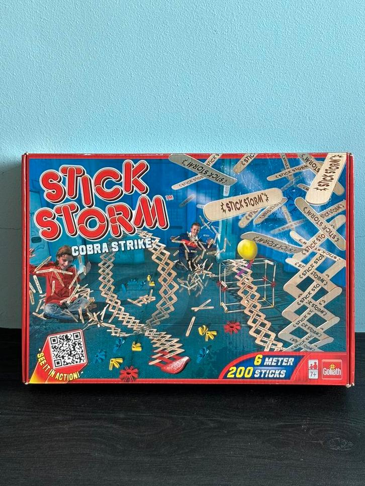 Stickstorm, Cobra strike, Kinderen en Baby's, Speelgoed | Overig, Zo goed als nieuw, Jongen of Meisje, Ophalen of Verzenden