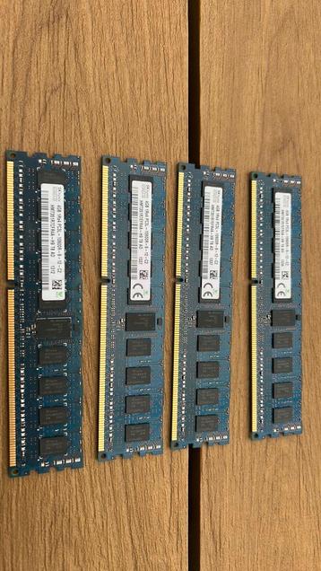 Adv.35. SK Hynix 4GB 1Rx4 PC3L HMT351R7EFR4A H9 T8 AD beschikbaar voor biedingen
