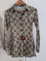 Super mooi Retro blousje/tuniekje mt XS of S / 20 ,- incl vz, Verzenden, Gedragen, Maat 36 (S), Overige kleuren