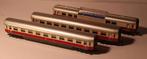 N-Spoor Minitrix Tee rijtuigen met uitzicht wagen., Gelijkstroom, Trix, Wagon, Ophalen of Verzenden