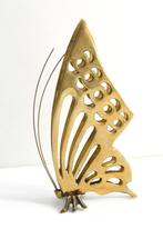 Vintage messing (koperen) vlinder in goede staat, Ophalen of Verzenden