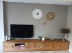 Massief  teak houten tv-meubel / dressoir, Huis en Inrichting, Ophalen, Teakhout, Zo goed als nieuw, 200 cm of meer