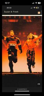 Suzan en Freek zondagmiddag 17 mei 2x platina Zitplaatsen, Tickets en Kaartjes, Concerten | Pop, Twee personen, Mei