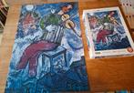 Kunstpuzzel Chagall, de blauwe violist 1000 stukjes, Ophalen of Verzenden