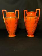 Set van 2 art Deco vazen Charles Catteau !, Ophalen of Verzenden