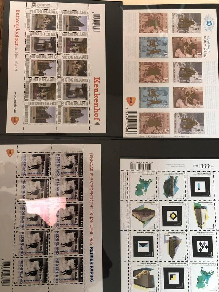 Postzegelvellen Nederland, Postzegels en Munten, Postzegels | Nederland, Na 1940, Ophalen of Verzenden
