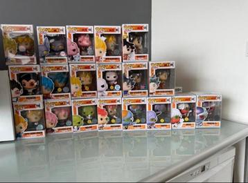 Te koop: Funko Pop collectie– Dragon Ball + Donatello (TMNT) beschikbaar voor biedingen