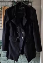 Morgan winterjas met wol - Maat M, Maat 38/40 (M), Zwart, Zo goed als nieuw, Morgan
