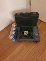 Noodgasstel met 4 volle gasflesjes, Ophalen of Verzenden, Nieuw