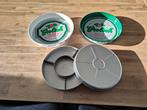 2 dienbladen en hapjes schaal, Verzamelen, Ophalen of Verzenden, Zo goed als nieuw, Grolsch