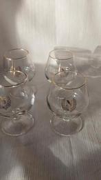 NAPOLEON kleine glaasjes 4 stuks, Ophalen of Verzenden, Zo goed als nieuw, Borrel- of Shotglas
