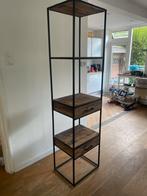 Industriële Boekenkast met Lades, Ophalen, Minder dan 50 cm, Gebruikt, Metaal
