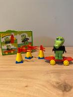 Fabuland LEGO 3721 - krokodil op skateboard, Kinderen en Baby's, Speelgoed | Vtech, Gebruikt, Ophalen of Verzenden