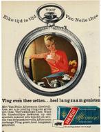 4 Thee advertenties VAN NELLE Elke 1968-1974, Verzenden, Zo goed als nieuw, Overige typen