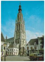 Breda Grote kerk -- Ongelopen ansichtkaart B4385, Ophalen of Verzenden, 1980 tot heden, Gelopen, Noord-Brabant