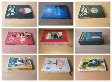 Heel veel Stephen King, Nederlands & Engels, p.s. te koop beschikbaar voor biedingen