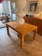 Tjalk Lokhorst Tafel gemaakt voor Kunstuitleen Haarlem 2006, Gebruikt, 100 tot 150 cm, Ophalen of Verzenden, Vier personen