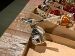 ANTIEKE KERSTBAL VOGEL OP HUISJE, Diversen, Ophalen of Verzenden, Gebruikt