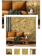 *GEZOCHT* Piet Hein Eek Waste Tiles behang, Verzenden, Minder dan 10 m², Groen