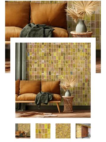 *GEZOCHT* Piet Hein Eek Waste Tiles behang beschikbaar voor biedingen